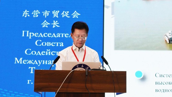 東營市貿(mào)促會(huì)黨組書記、會(huì)長劉杰元