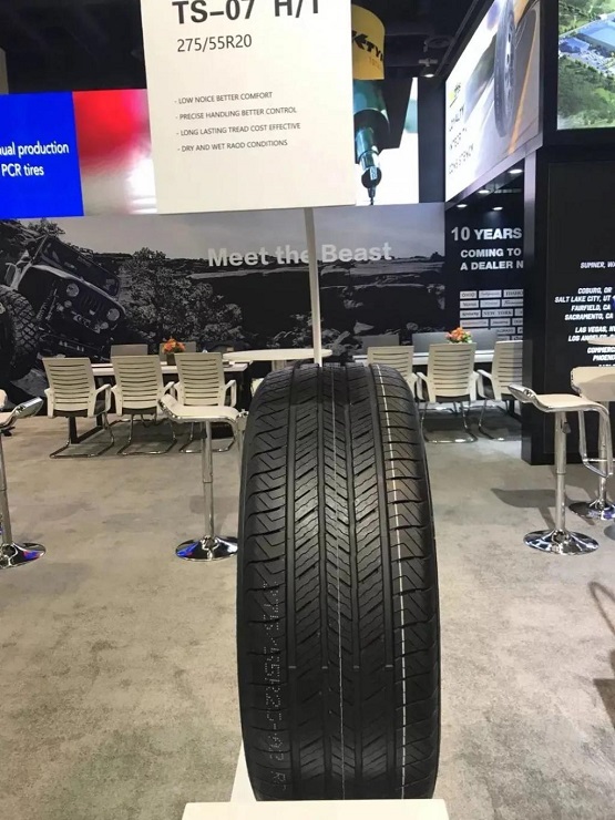 該品牌的 TS-07H/T、TS-37 A/T 等系列性能優異的輪胎產品