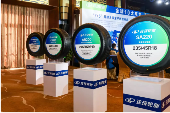 其中SPORT MASTER、GRIP MASTER C/S、AR200等高科技乘用車輪胎產品