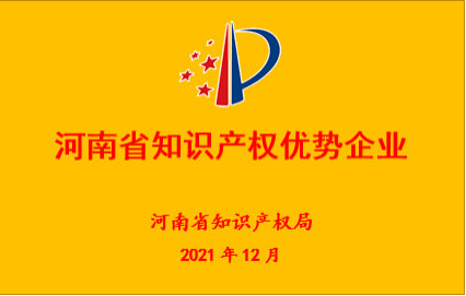 “河南省知識(shí)產(chǎn)權(quán)優(yōu)勢(shì)企業(yè)”
