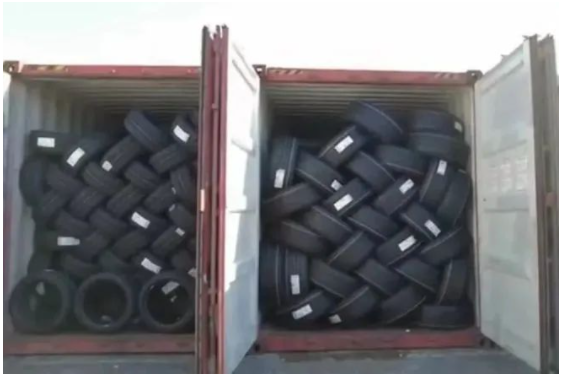 天津海關查獲走私輪胎,案值600萬元 天津海關查獲走私輪胎,案值600萬元