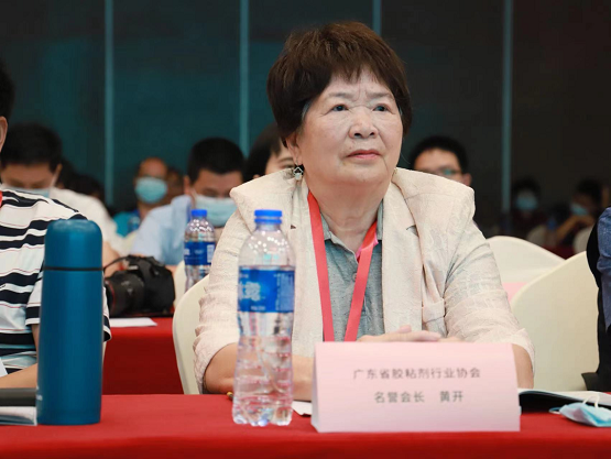 廣東省膠粘劑行業協會名譽會長黃開
