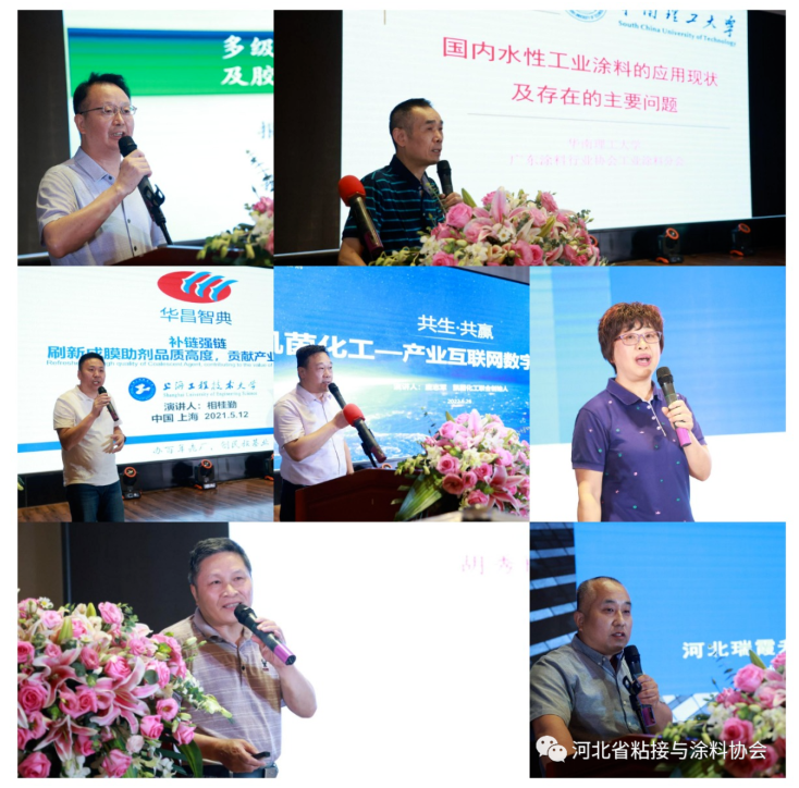 “新光杯”綠色環保涂料高峰論壇上全國及省內專家學者及相關技術負責人進行主題報告