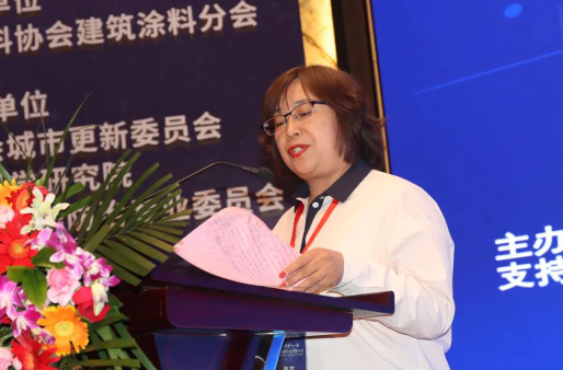 立邦中國產業人才發展中心總經理付俊英作簡短發言