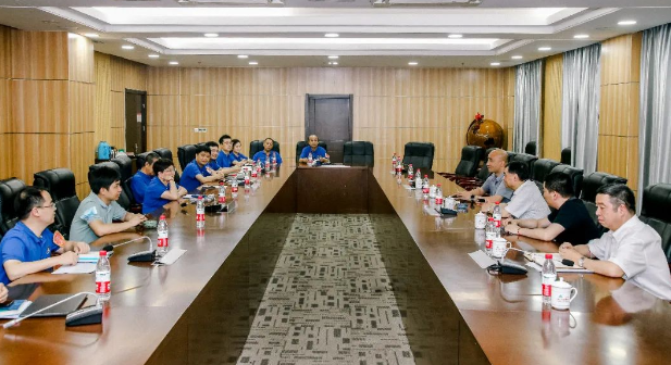 沈金榮、沈昊昱,考察中策天津 沈金榮、沈昊昱,考察中策天津