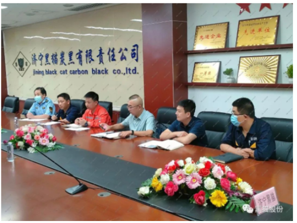 李兆勝一行到濟寧黑貓調研督導安全生產工作 李兆勝一行到濟寧黑貓調研督導安全生產工作