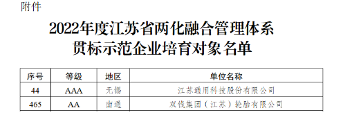 江蘇政府:重點培育這兩家輪胎! 江蘇政府:重點培育這兩家輪胎!
