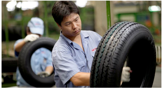 中國輪胎市場產品線齊全，汽車銷量的不斷增長和對替換輪胎需求的激增正在推動中國輪胎的生產。同時，中國輪胎在全球范圍內有巨大的需求，因為它們價格合理，并且由優質材料制成。