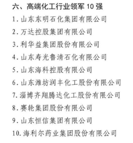 在今年高端化工行業領軍10強企業的評選中,賽輪集團與萬達集團共同入圍名單。 在今年高端化工行業領軍10強企業的評選中,賽輪集團與萬達集團共同入圍名單。
