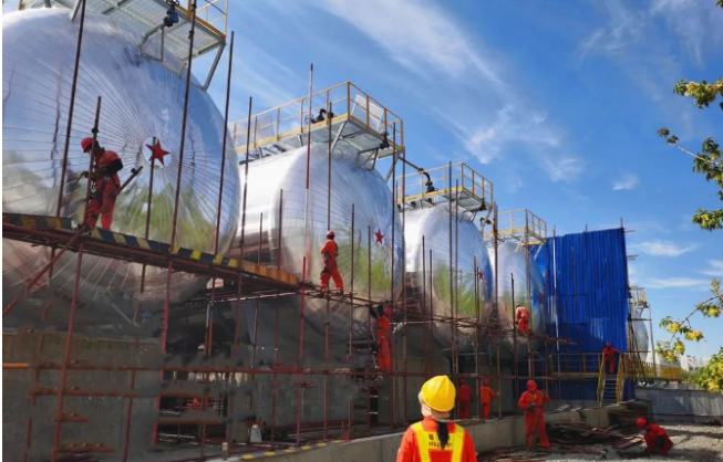 獨山子石化公司橡膠項目加緊建設 獨山子石化公司橡膠項目加緊建設