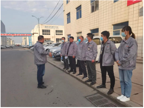 萬達電纜公司組織開展安全環保和疫情防控大檢查活動 萬達電纜公司組織開展安全環保和疫情防控大檢查活動