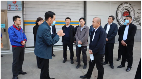 諸城市委書記張建偉調研大業股份