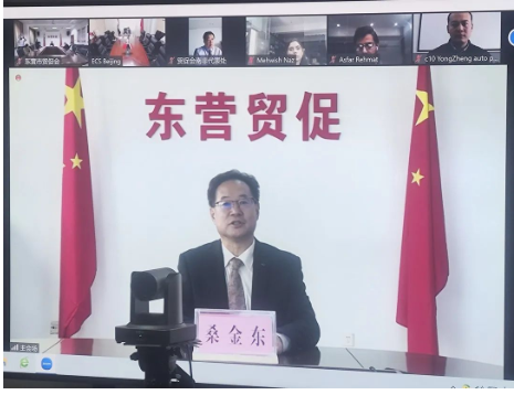 　東營市貿促會副會長桑金東表示，隨著“一帶一路”倡議的實施，中國和非洲地區國家經貿合作發展迅速，成果顯著，品牌推廣行動將為東營、非洲地區工商界和企業搭建起一座友誼的橋梁，進一步密切非洲企業與東營橡膠輪胎企業間聯系，促進合作，互惠互利，共同發展。