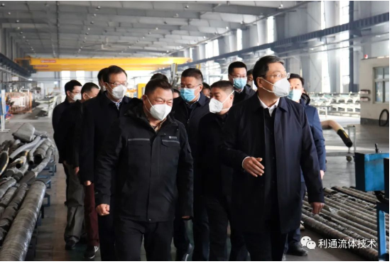 市委書記劉尚進、市長秦保強蒞臨利通科技參觀調研復工復產情況 市委書記劉尚進、市長秦保強蒞臨利通科技參觀調研復工復產情況