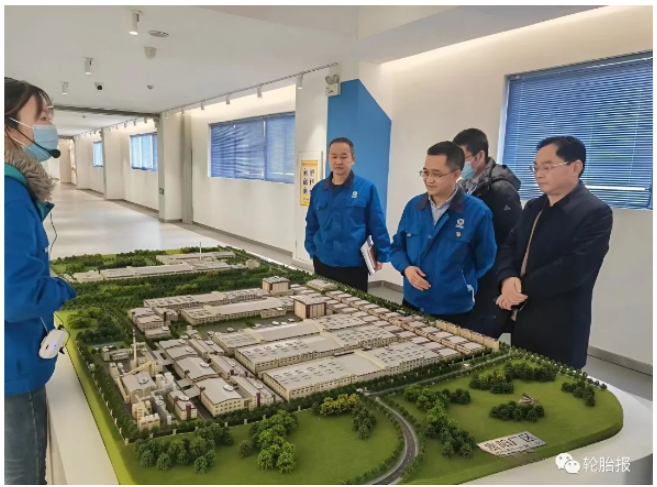 貴州輪胎總經(jīng)理王鹍接待省品牌建設促進會、省品牌中心一行