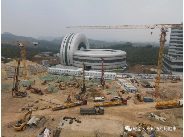廣州航空輪胎大科學中心項目二期工程全面復工 廣州航空輪胎大科學中心項目二期工程全面復工