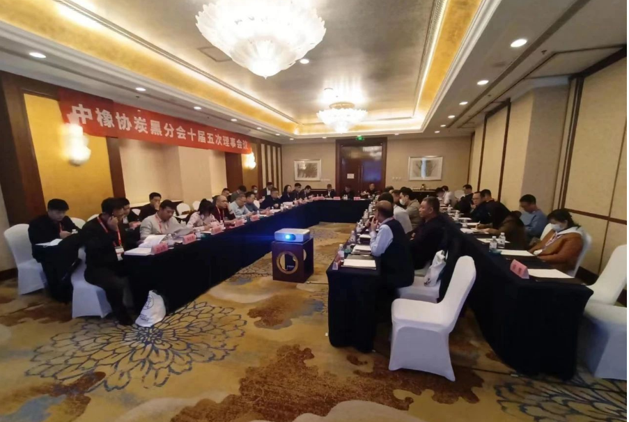 中國橡膠工業協會炭黑分會十屆五次理事會議在青島香格里拉大酒店勝利召開。此次理事會議的召開與中橡協第十屆三次理事會、十屆五次常務理事會暨第十八屆中國橡膠年會同期召開。