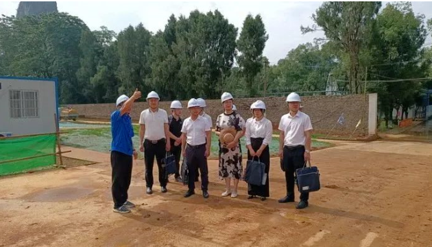 廣西桂林市委黨校中青班學員深入調研七星區重大項目建設