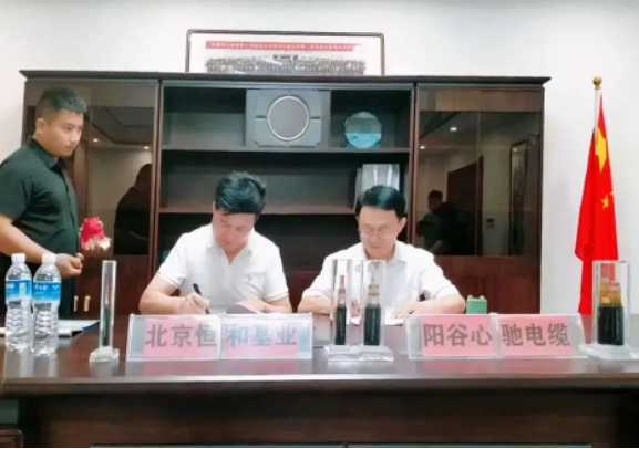 山東陽谷萬里行電纜有限公司迎來了一支重要的訪客團(tuán)隊(duì)。來自北京的恒和基業(yè)建設(shè)發(fā)展有限公司董事長馬國東率領(lǐng)團(tuán)隊(duì)蒞臨該公司進(jìn)行了實(shí)地考察，并簽署了一項(xiàng)戰(zhàn)略合作協(xié)議。陽谷萬里行電纜有限公司董事長徐振起以及公司高層對恒和基業(yè)的到訪表示了熱烈的歡迎。雙方領(lǐng)導(dǎo)隨后就各自公司的現(xiàn)狀和未來發(fā)展趨勢進(jìn)行了詳細(xì)介紹。