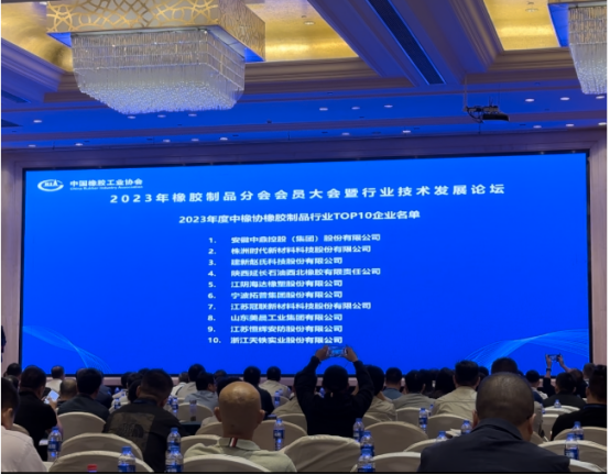 2023年橡膠制品分會會員大會暨行業技術發展論壇的成功舉辦將促進行業內外的合作交流，助力橡膠制品行業在新時代展開新的征程。