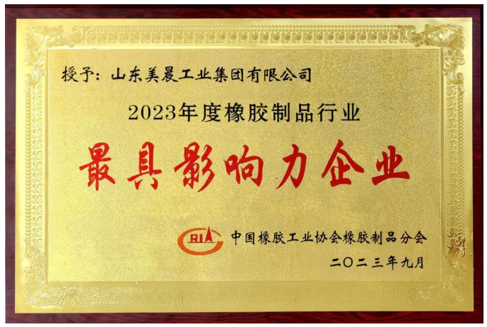 這次盛會的舉辦不僅彰顯了中國橡膠制品行業(yè)的前進(jìn)動力，也為企業(yè)提供了一個展示實(shí)力、交流合作的重要平臺。眾多行業(yè)領(lǐng)軍企業(yè)的脫穎而出，為橡膠制品行業(yè)的未來發(fā)展注入了新的動力，預(yù)示著行業(yè)將在新起點(diǎn)上譜寫嶄新的篇章。