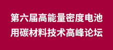 第六屆高能量密度電池用碳材料技術高峰論壇