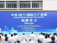 79 天見證 “南寧速度”！中柬（南寧）橡膠生產基地揭牌